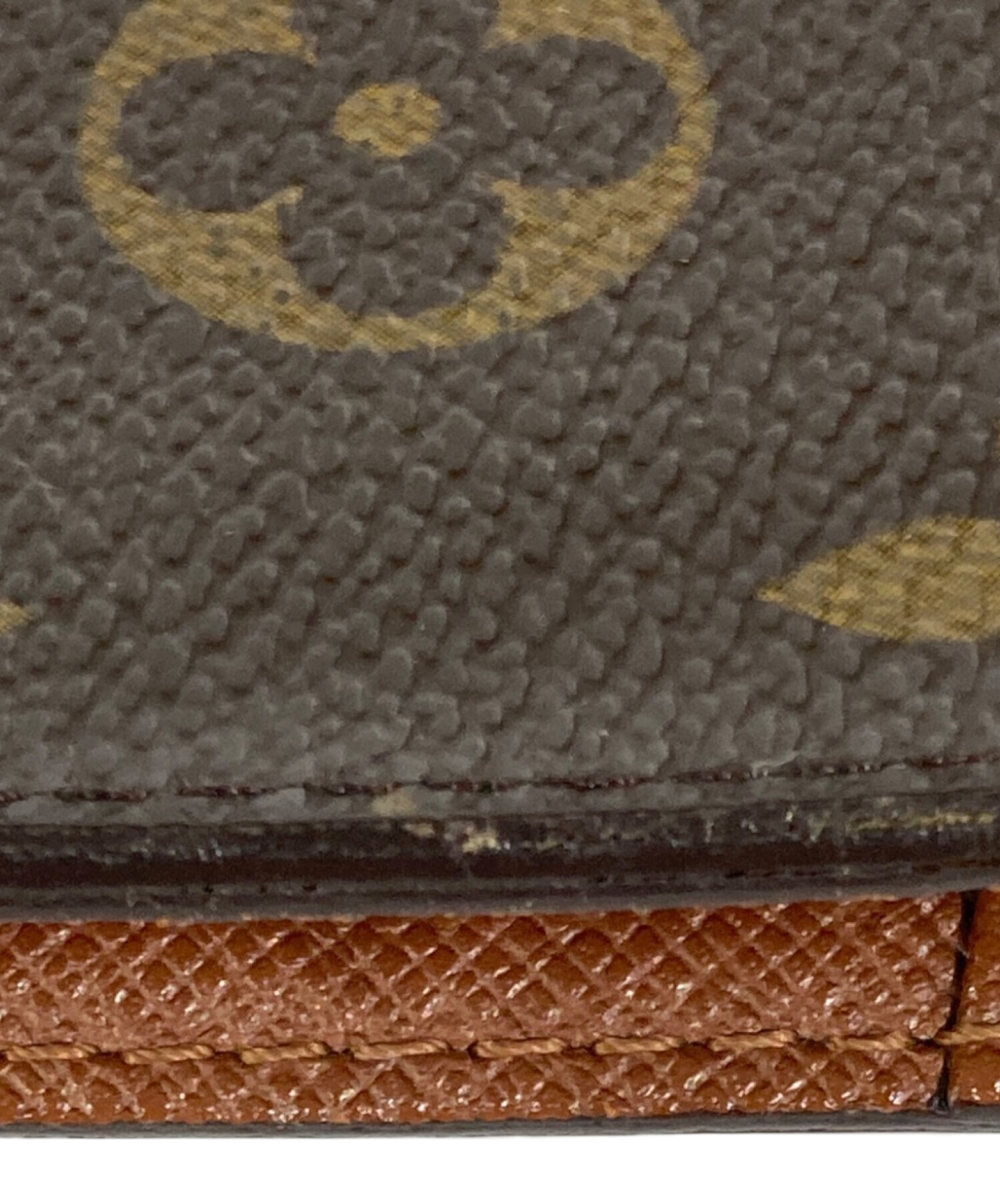 ルイヴィトン　二つ折り財布 ブラウン 中古・古着通販】LOUIS VUITTON (ルイ ヴィトン) 2つ折り財布 ブラウン