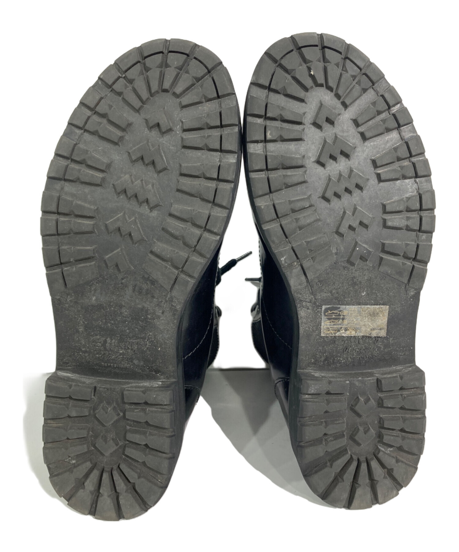 中古・古着通販】DIESEL (ディーゼル) 編上げブーツ ブラック サイズ