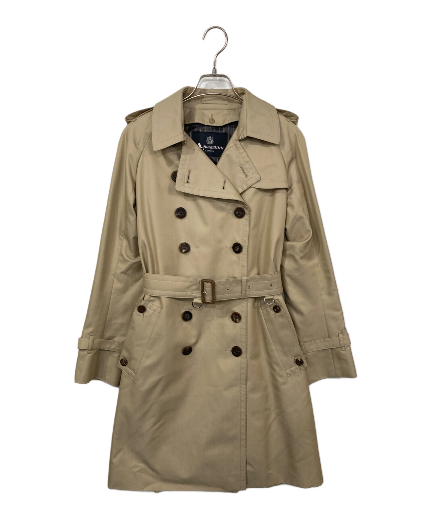 未使用✨　アクアスキュータム　トレンチコート　ライナー　ベージュ 中古・古着通販】Aquascutum (アクアスキュータム) ライナー付トレンチ