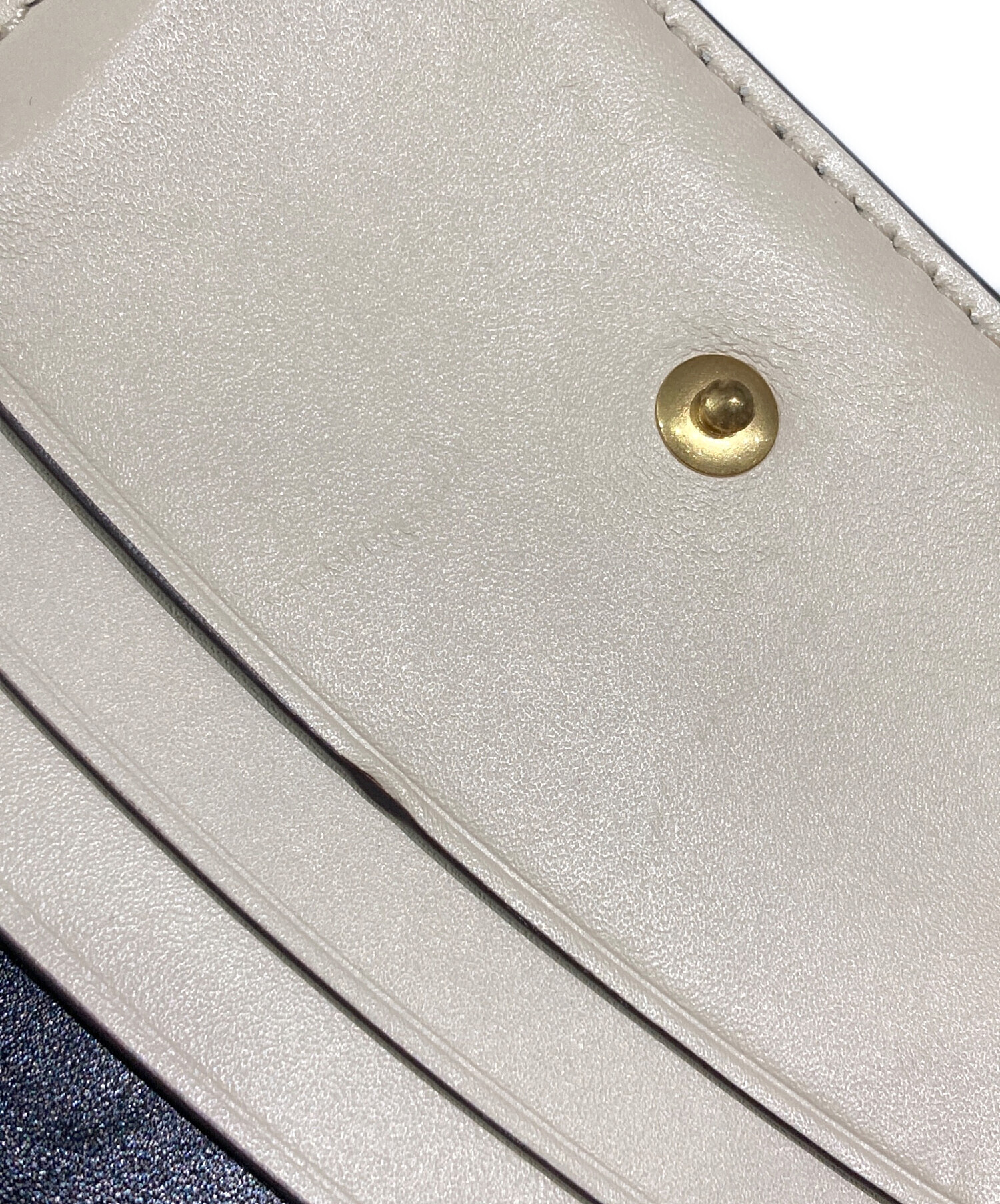 中古・古着通販】TORY BURCH (トリーバーチ) Tモノグラム2つ折り財布