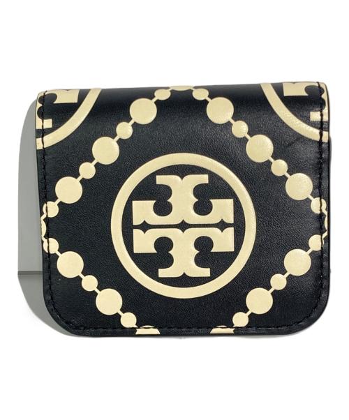 中古・古着通販】TORY BURCH (トリーバーチ) Tモノグラム2つ折り財布