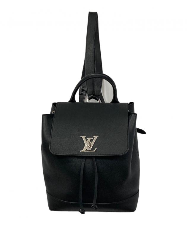 LOUIS VUITTON ロックミー バックパック ブラック 中古・古着通販】LOUIS VUITTON (ルイ ヴィトン) ロックミー・バック