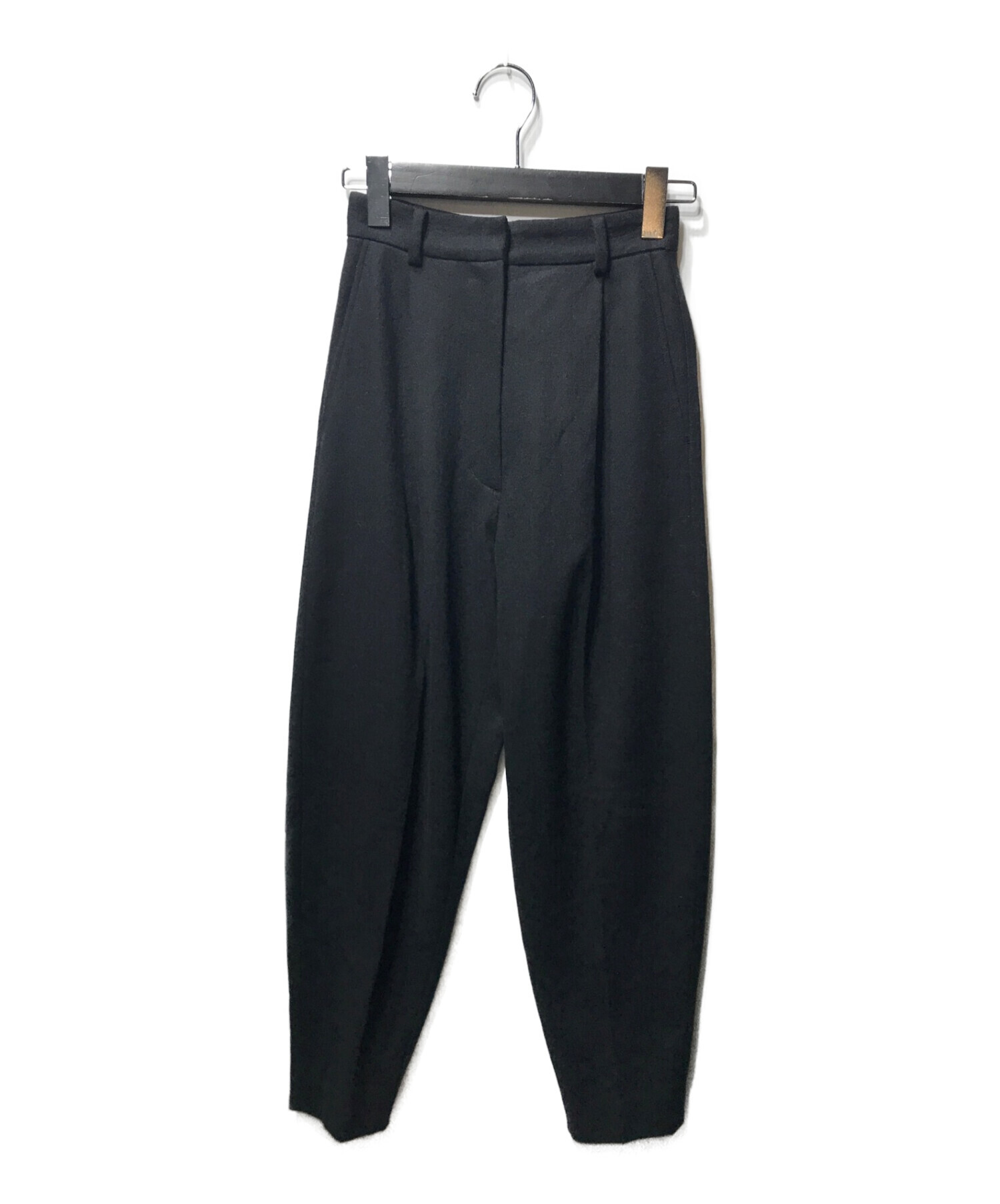 中古・古着通販】CLANE (クラネ) WOOL LINE TUCK PANTS ウールライン  