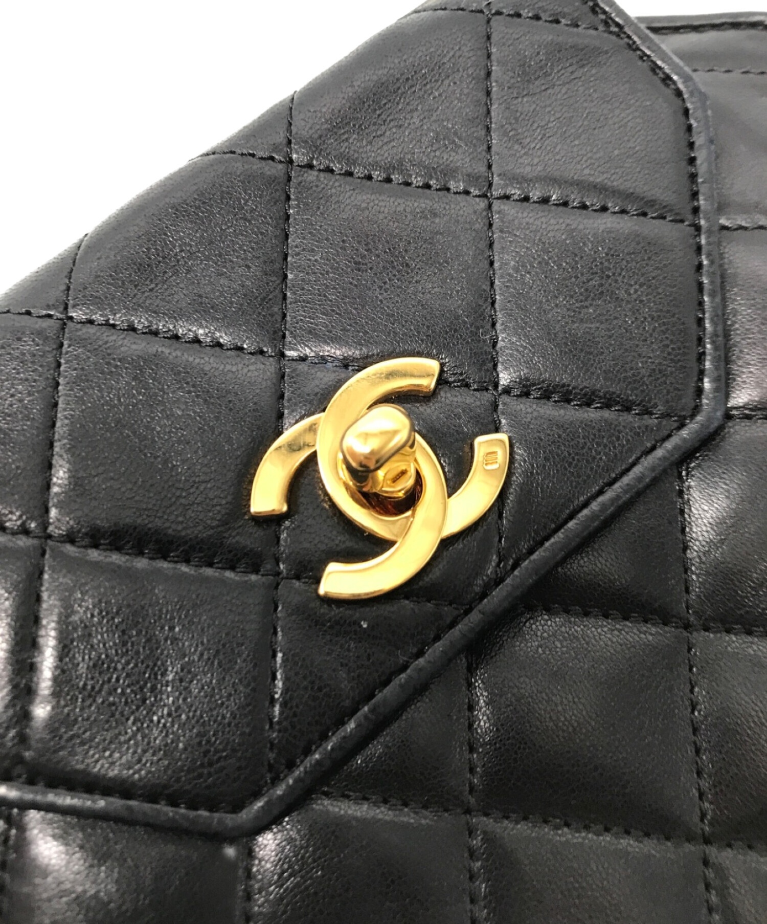 中古・古着通販】CHANEL (シャネル) オクタゴン チェーンショルダー
