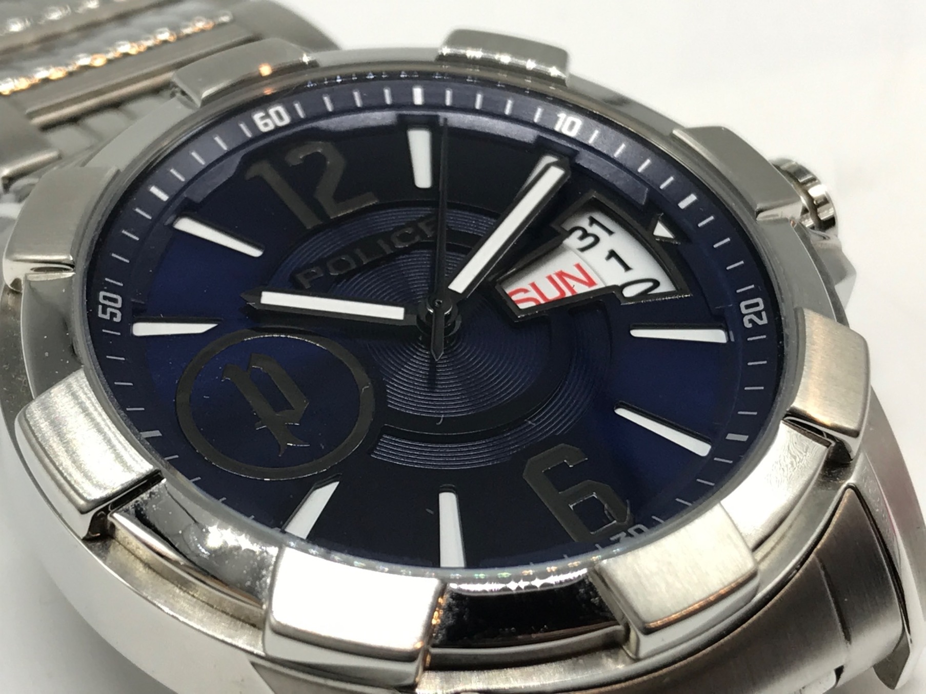 中古・古着通販】POLICE (ポリス) リストウォッチ 12221J ブルー