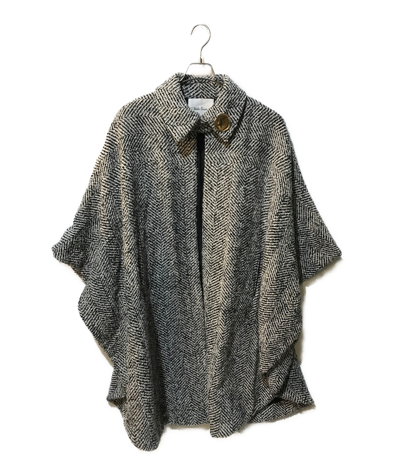 中古・古着通販】Mila Owen (ミラオーウェン) ビッグカラーケープ