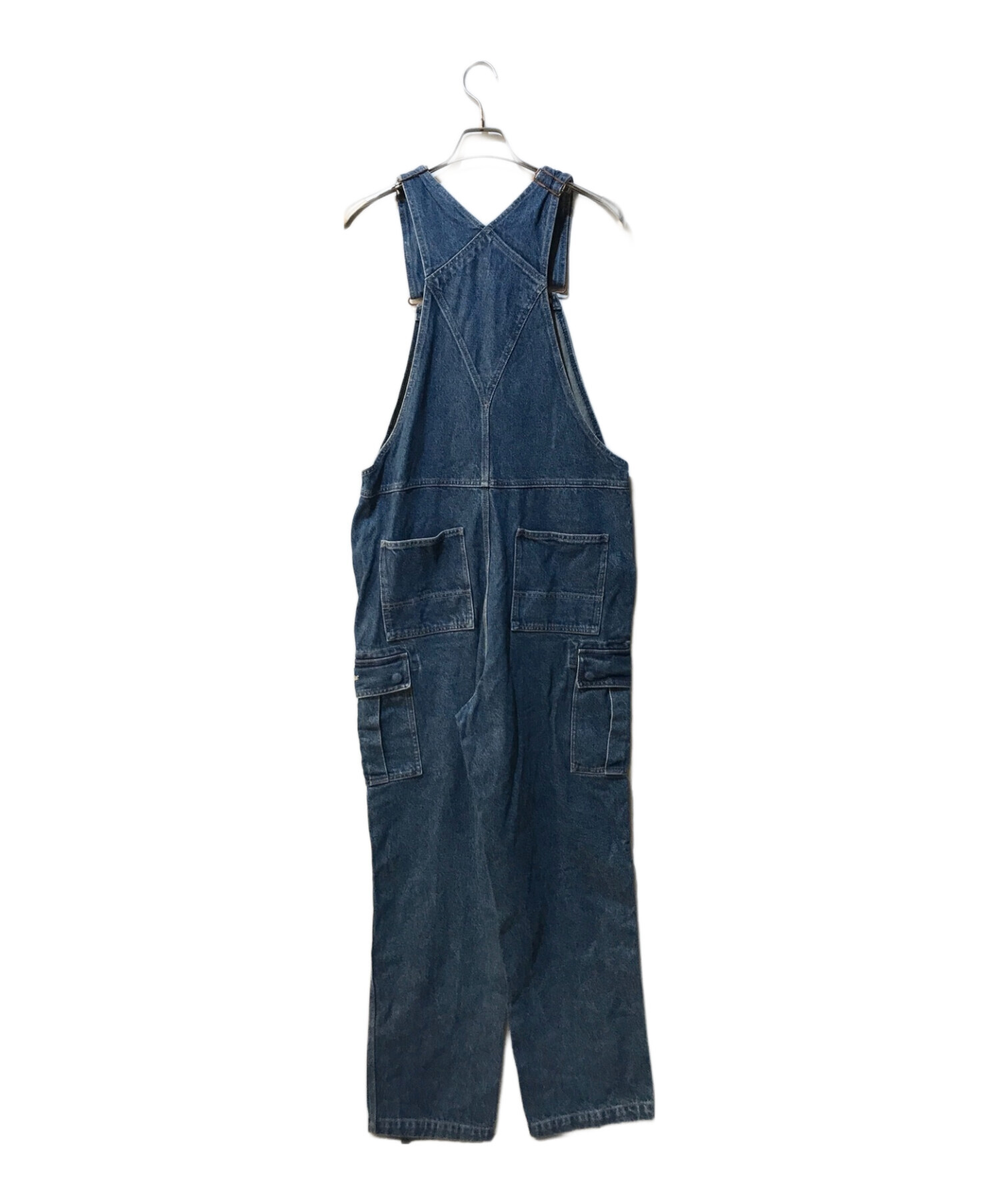 Supreme // Blue Denim Logo Overalls – VSP Consignment Supreme