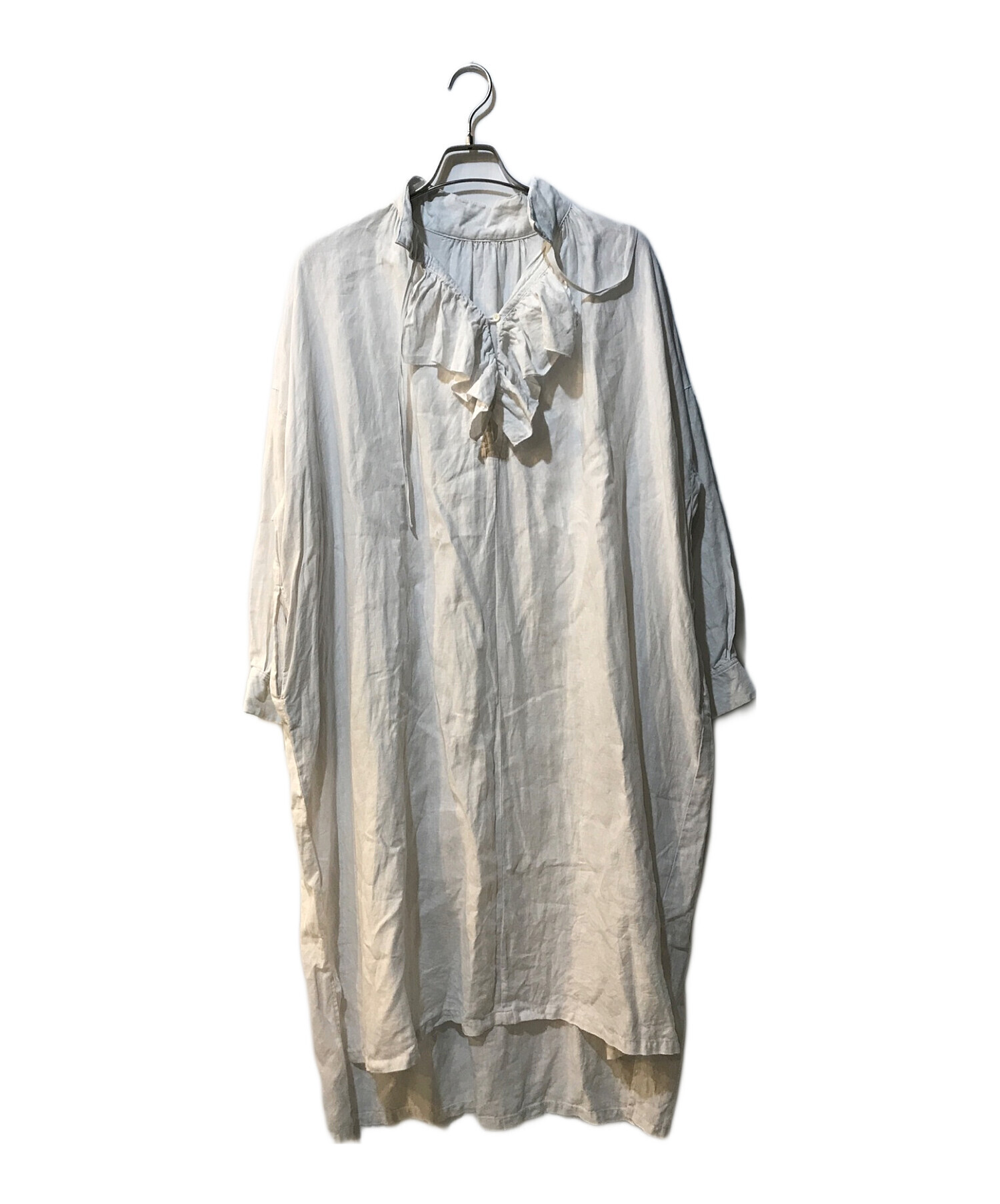 中古・古着通販】nest Robe (ネストローブ) 天然染め ラッフルスモック  