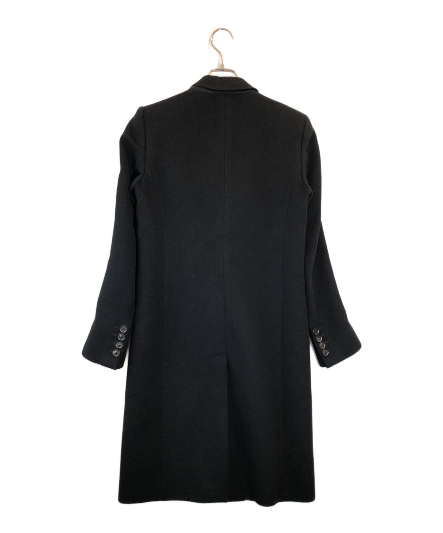 中古・古着通販】GUCCI (グッチ) シングルブレストコート ブラック 