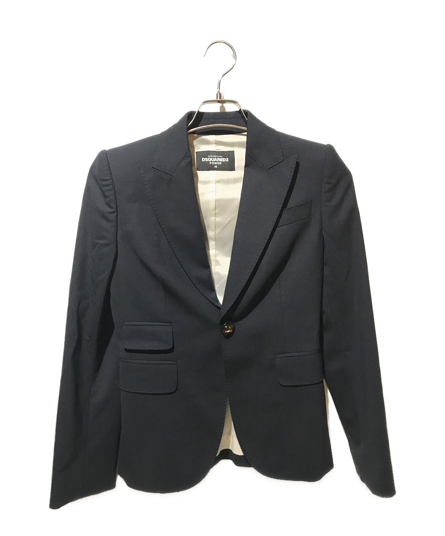 DSQUAREDスーツ ブラック DSQUARED2 フォーマルスーツ セットアップ 44 