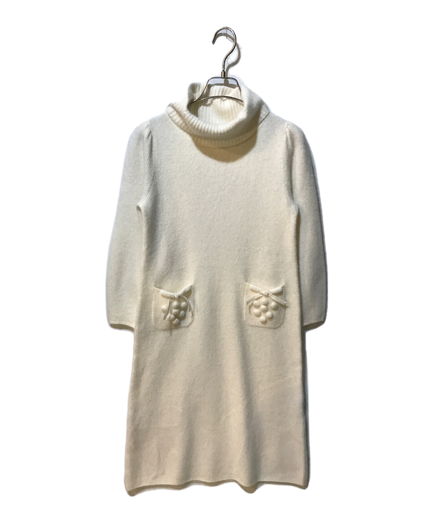 中古・古着通販】M'S GRACY (エムズグレイシー) モヘア混ニット 中古・古着通販】M'S GRACY (エムズグレイシー) モヘア混ニット