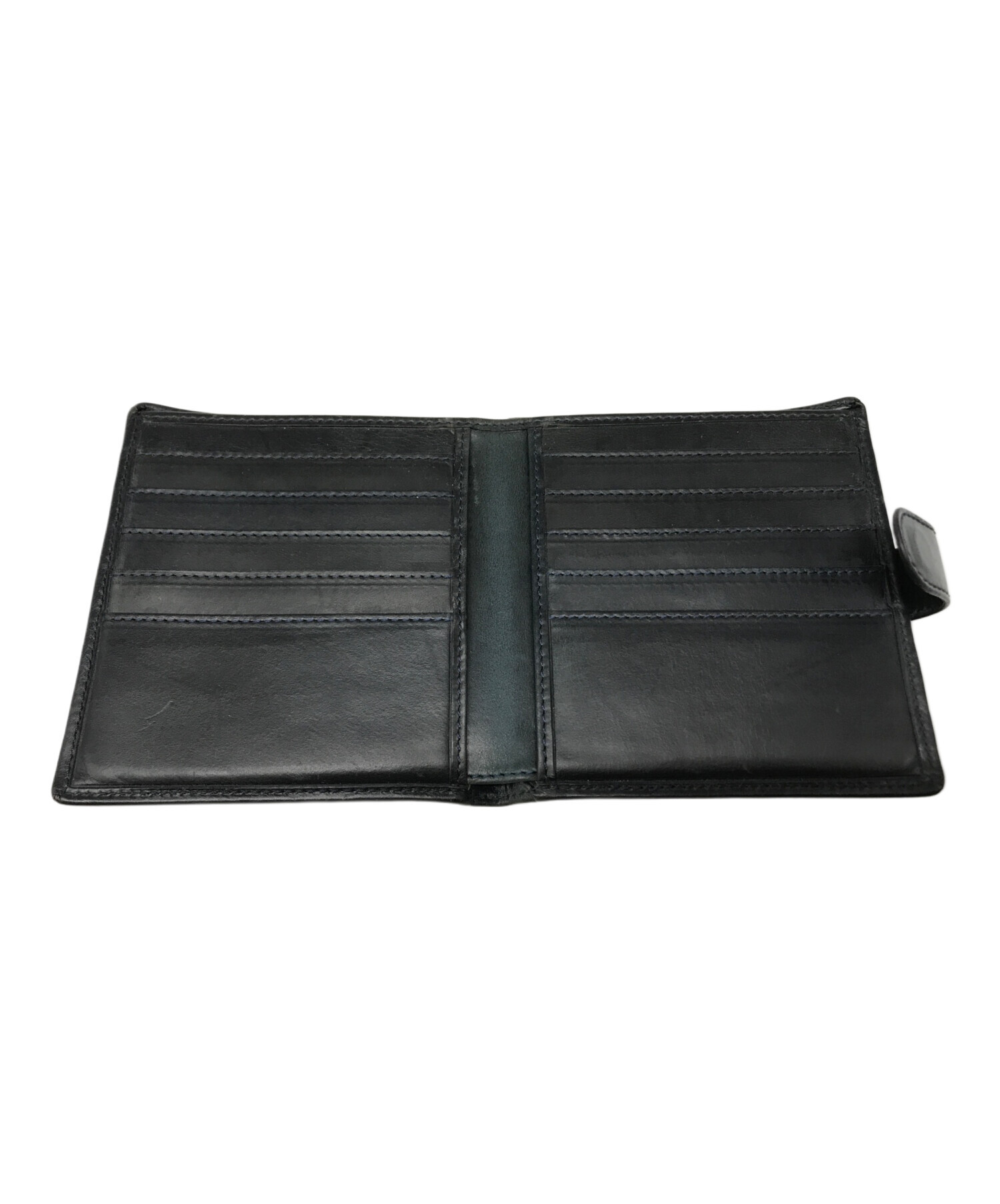 中古・古着通販】GHURKA (グルカ) 2つ折り財布 ブラック｜ブランド