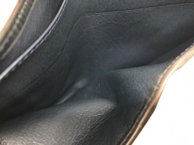 中古・古着通販】GHURKA (グルカ) 2つ折り財布 ブラック｜ブランド