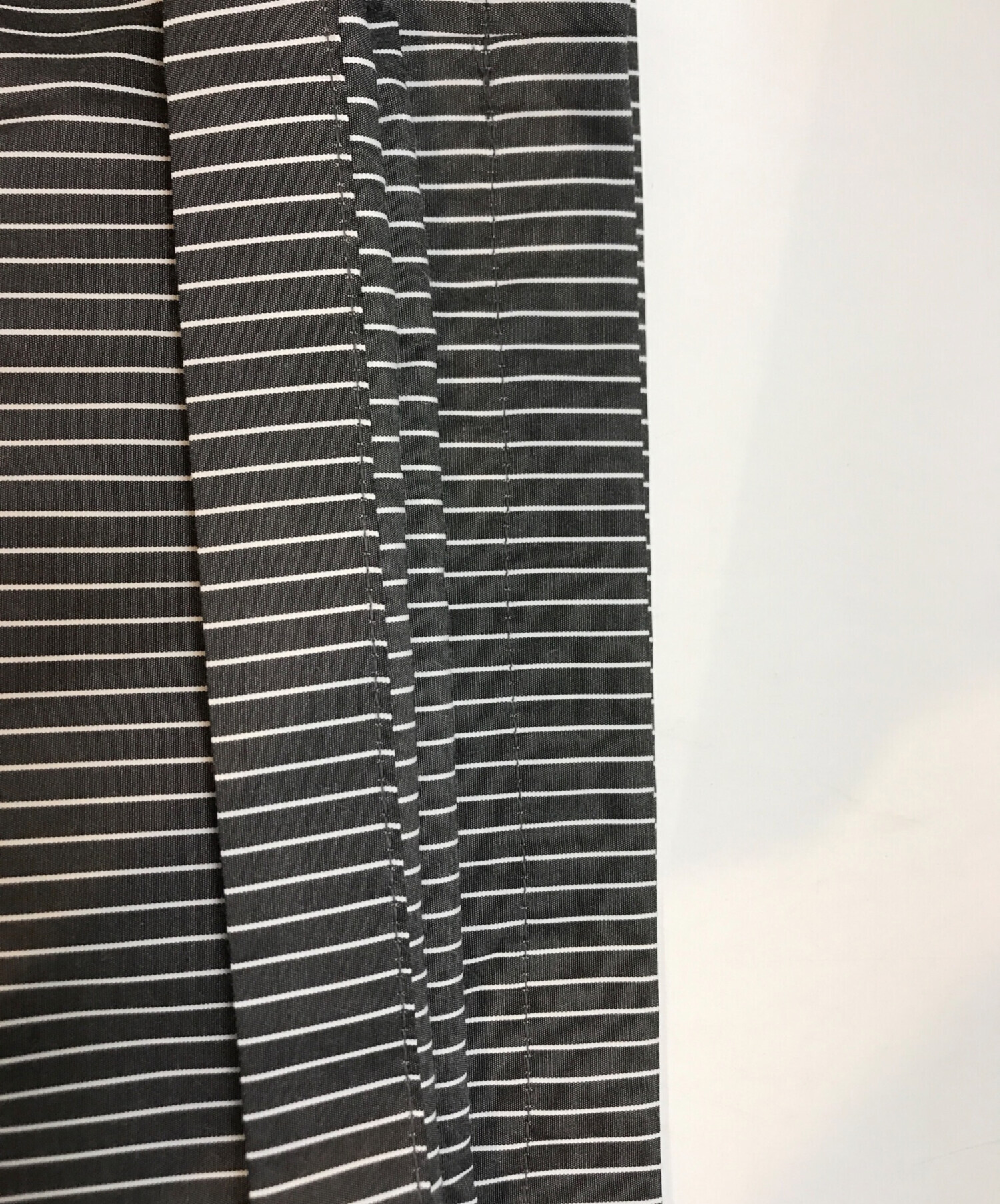 中古・古着通販】THE TOE (ザ トー) Battery stripe pants ホワイト