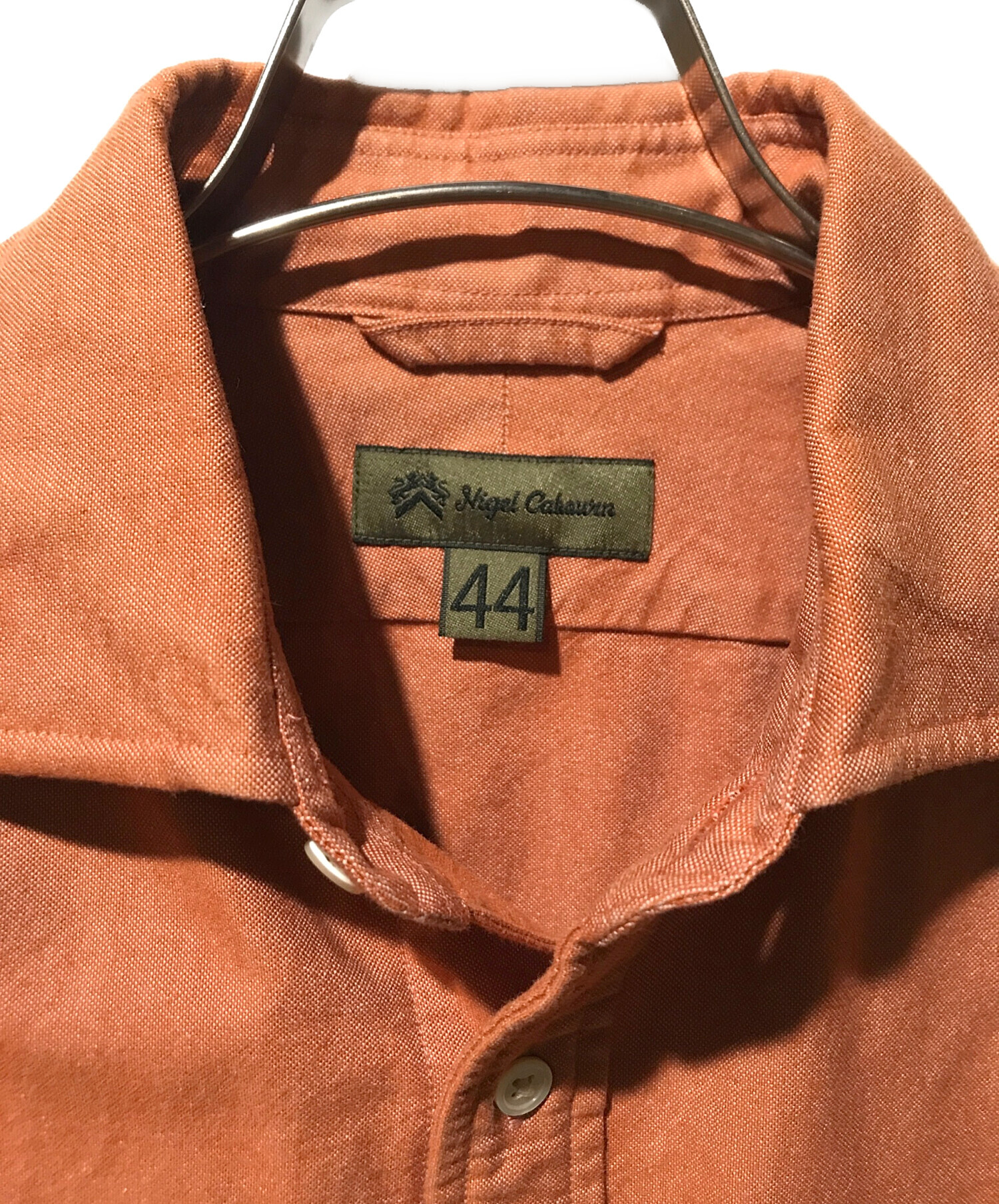 ナイジェルケーボン　コーデュロイ　スーツ　オフィサーズシャツ　相性○ ブラウン 中古・古着通販】NIGEL CABOURN (ナイジェルケーボン) ブリティッシュ