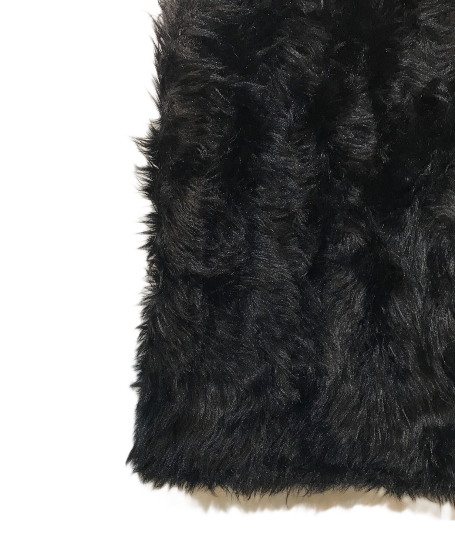 中古・古着通販】anuans (アニュアンス) ファーライクノースリーブ