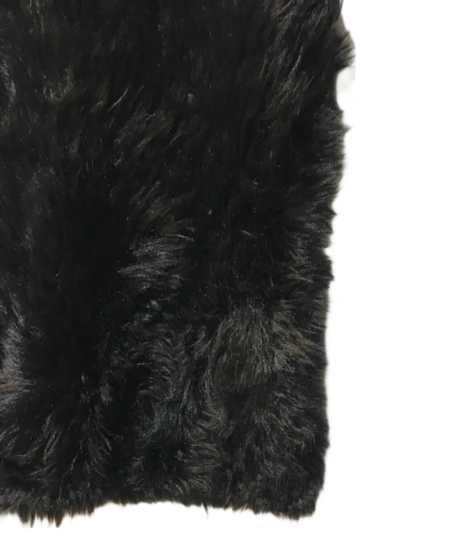 中古・古着通販】anuans (アニュアンス) ファーライクノースリーブ