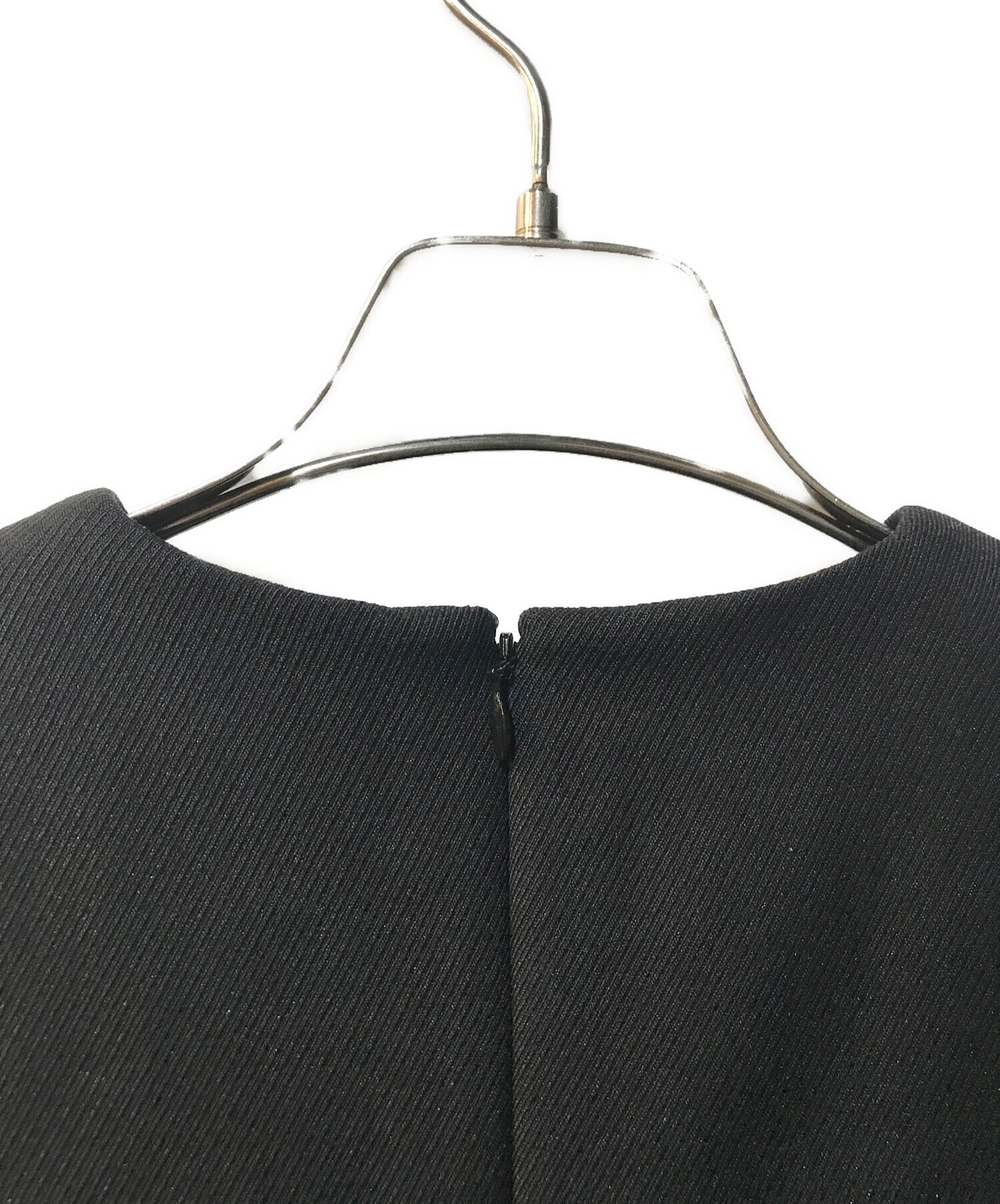 Tranche ブラック ネオプレン ベスト　xs中古 中古・古着通販】CLANE (クラネ) SLEEVELESS LONG COCOON TOPS