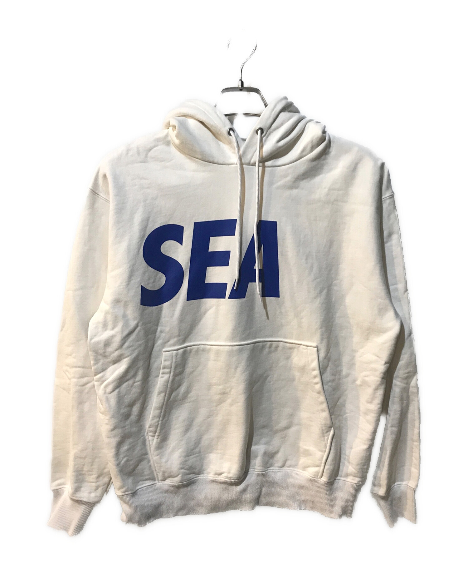 WIND AND SEA / SEA Hoodie S.Blue-White S 【公式通販】