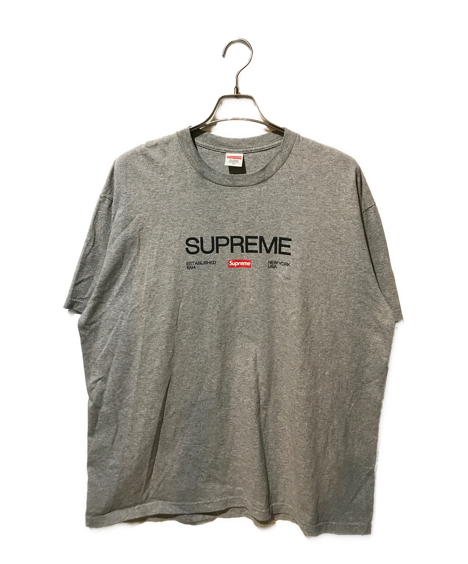 中古・古着通販】SUPREME (シュプリーム) EST.1994 TEE グレー サイズ