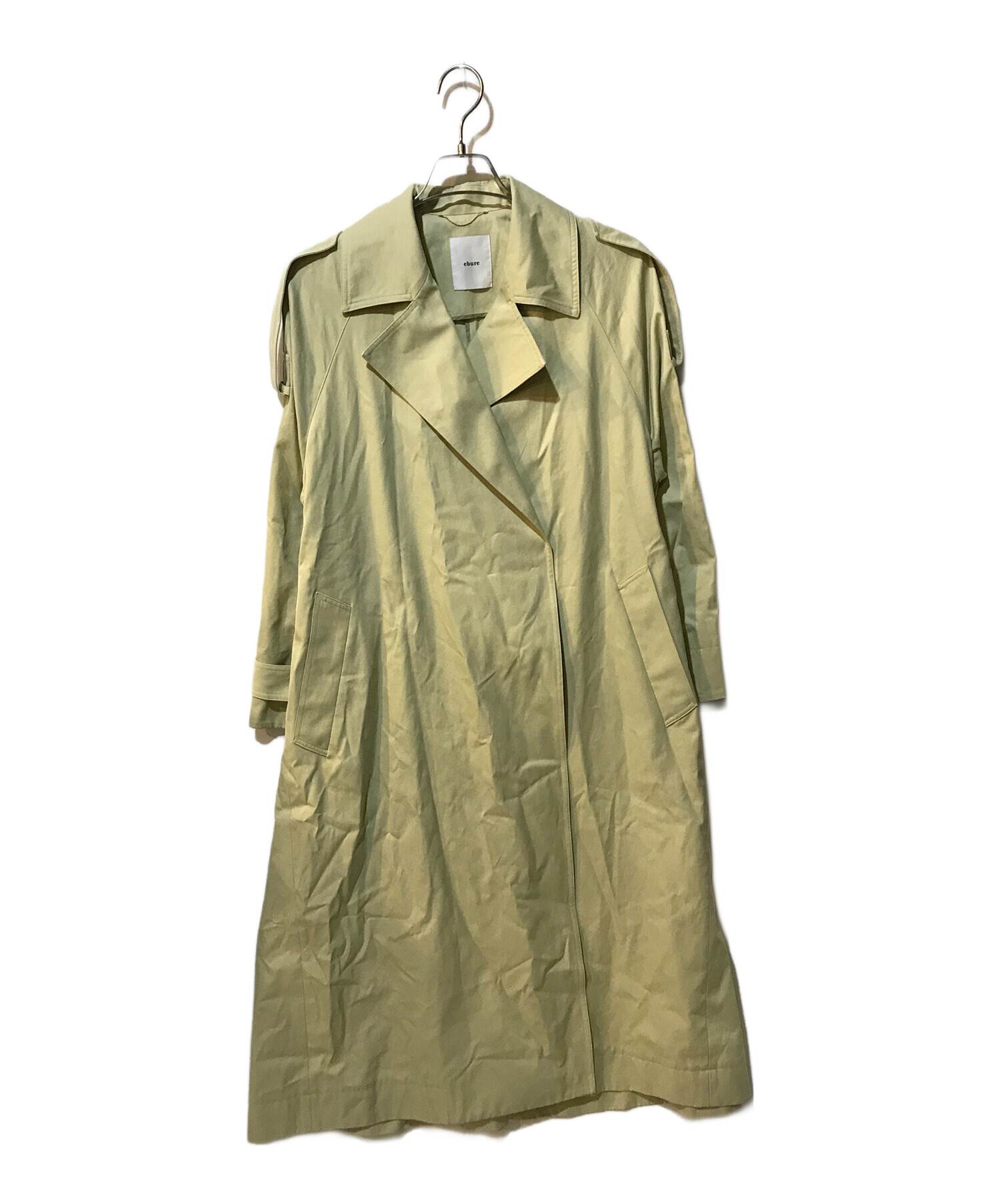 中古・古着通販】ebure (エブール) クリアコットンツイル ステンカラー