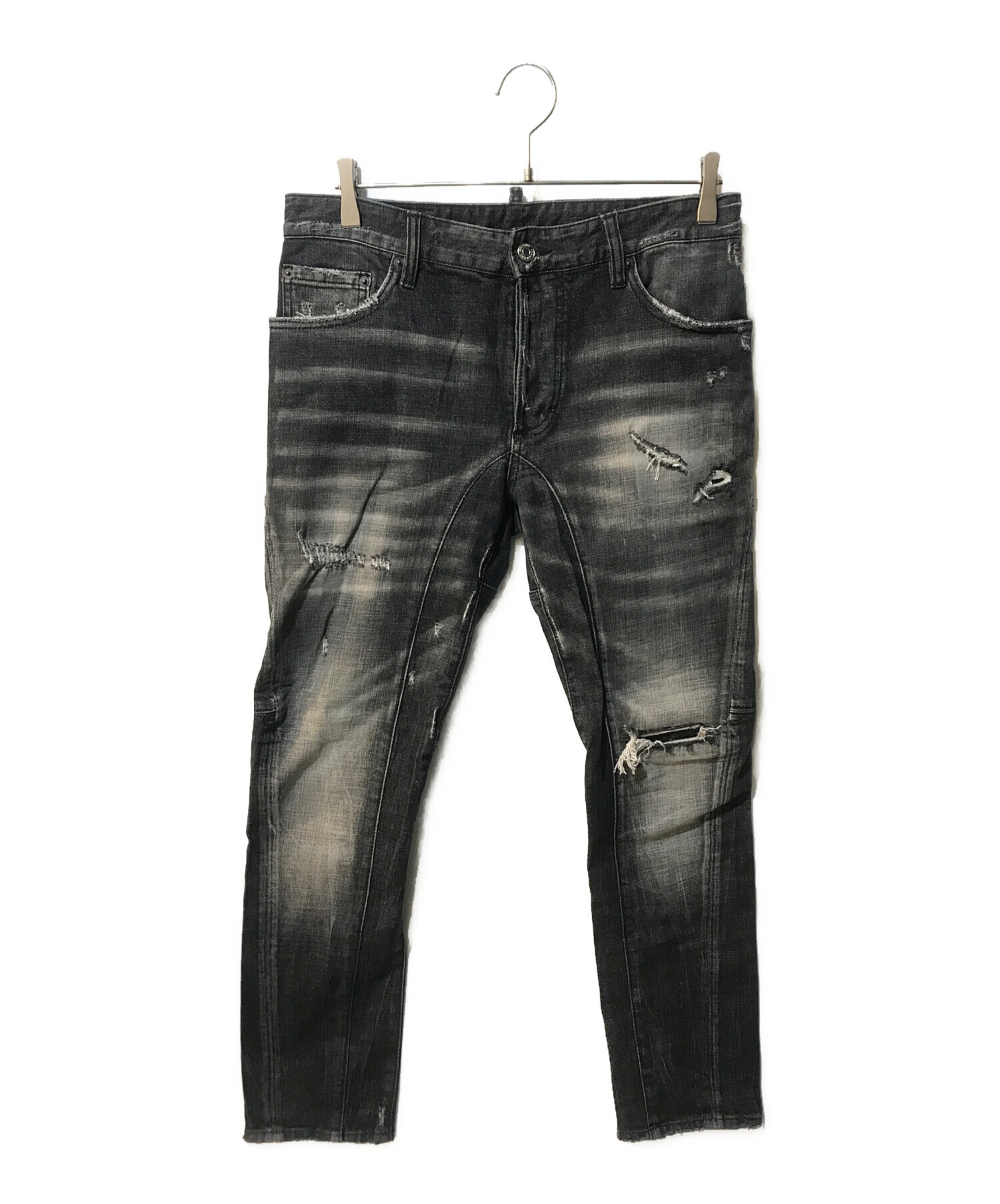 中古・古着通販】DSQUARED2 (ディースクエアード) ダメージ加工