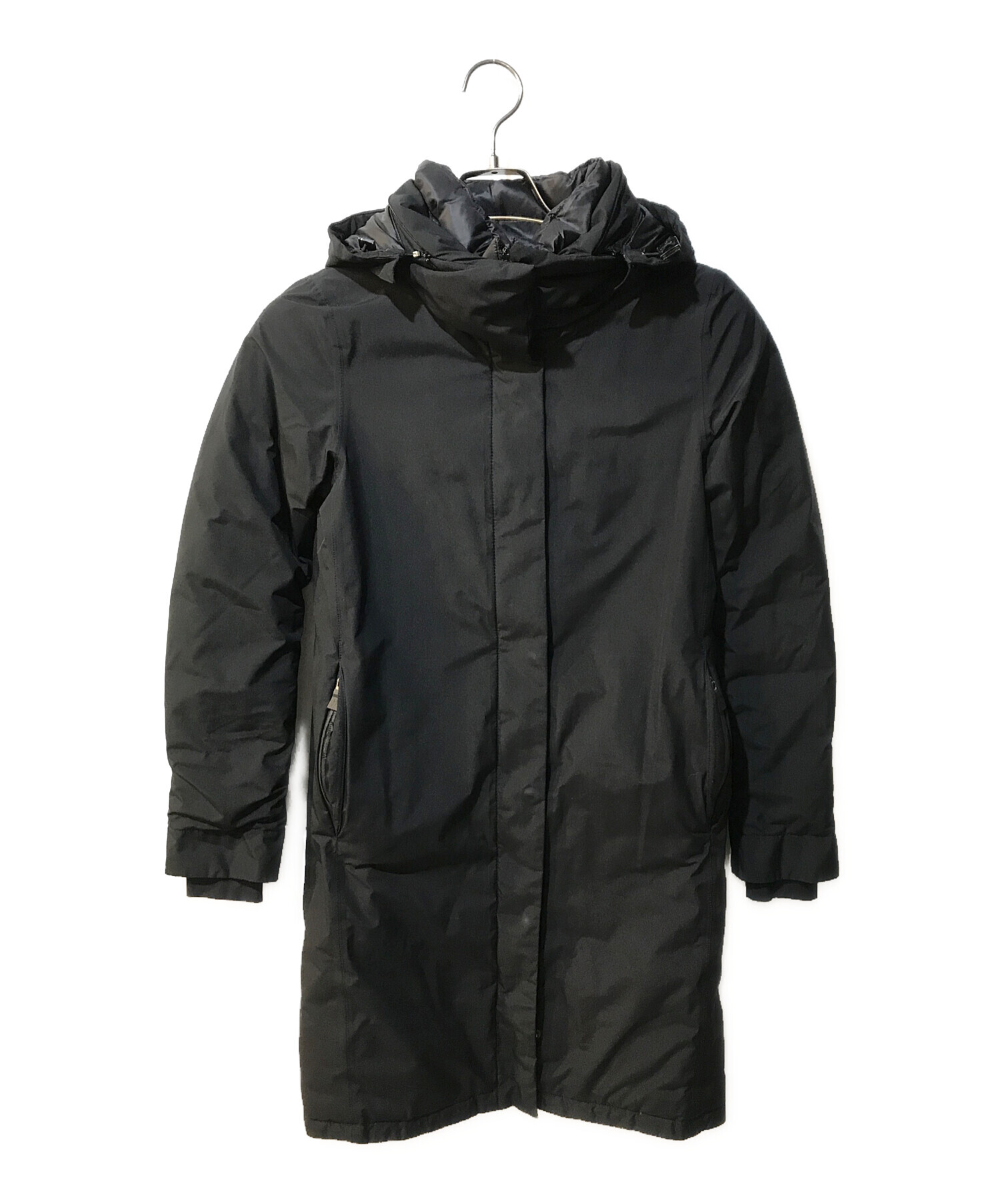 中古・古着通販】HERNO (ヘルノ) ロングダウンコート ブラック サイズ