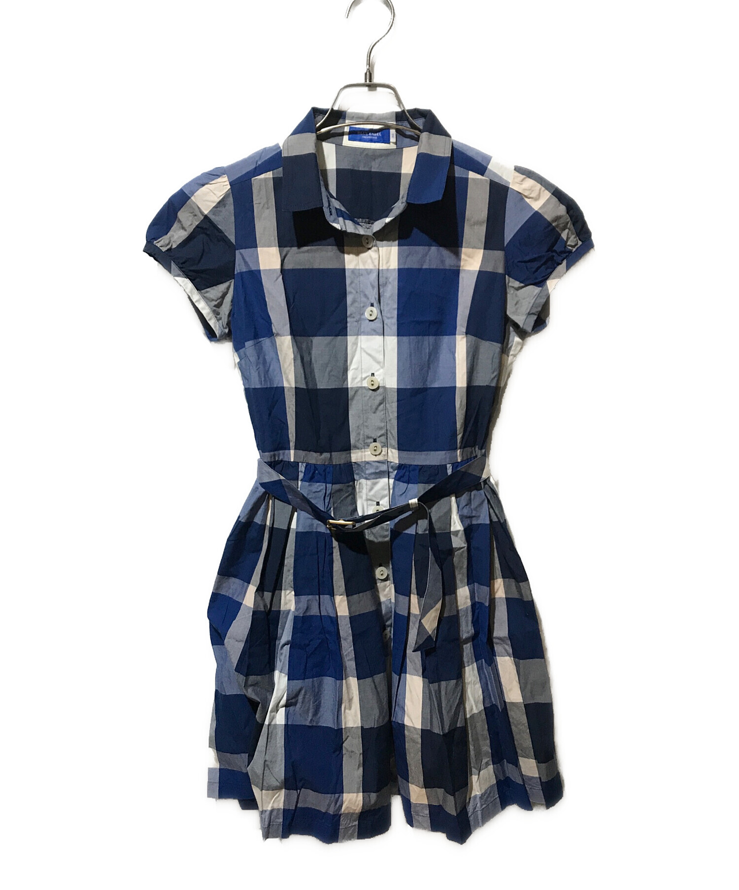 BLUE LABEL シャツワンピース バーバリーブルーレーベル シャツ