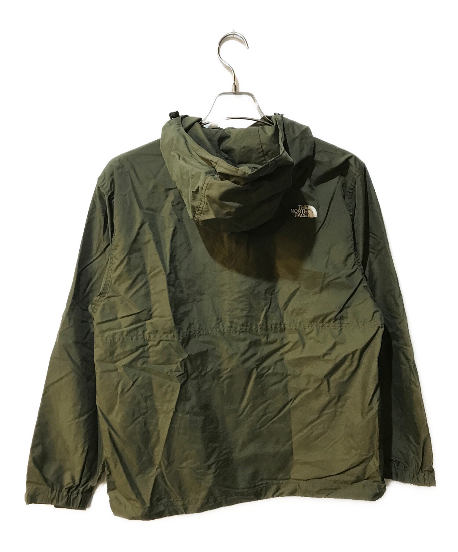 未使用に近い極美品‼️ノースフェイスコンパクトアノラック人気オリーブMサイズ 未使用に近い極美品‼️ノースフェイスコンパクトアノラック人気