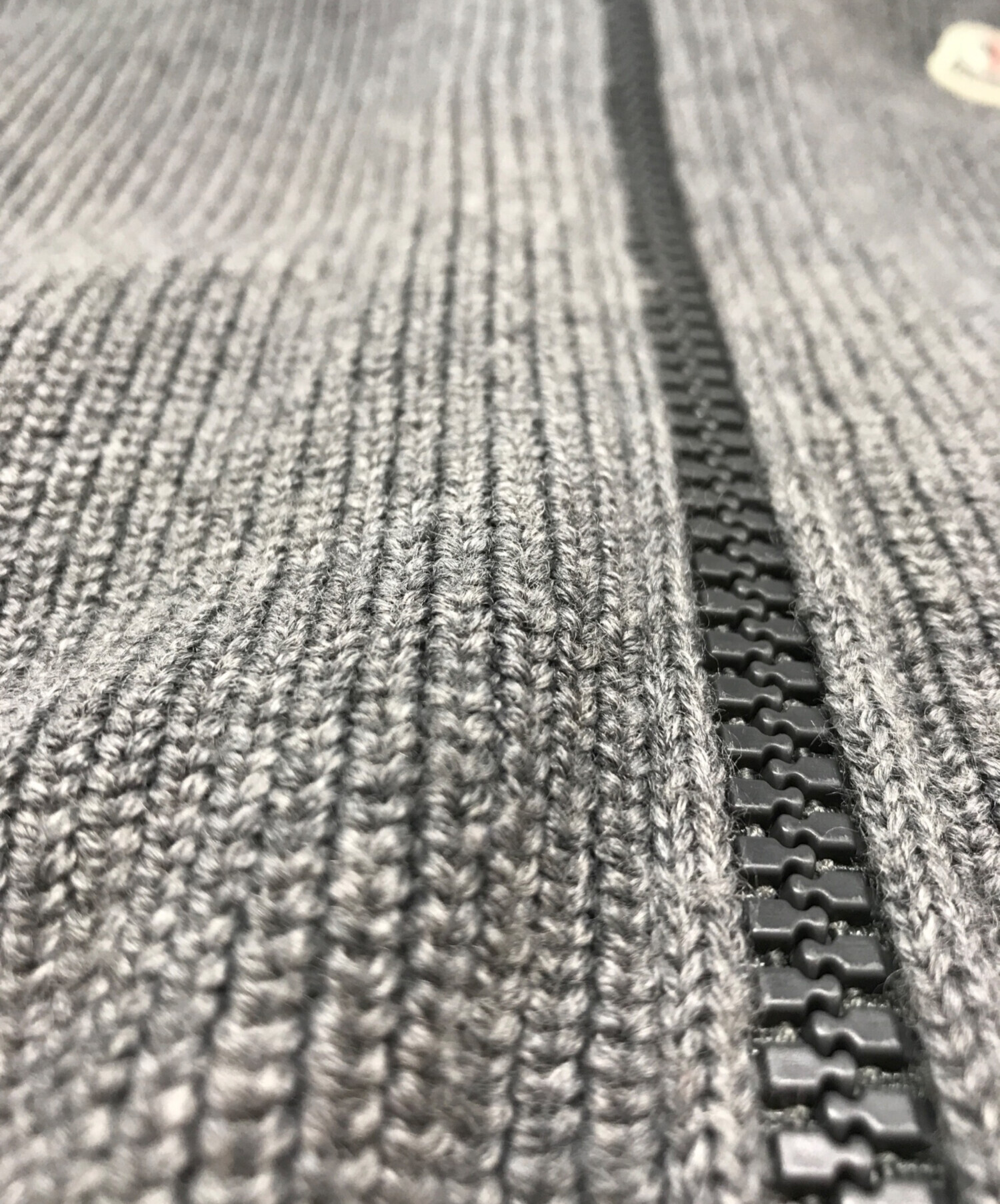 中古・古着通販】MONCLER (モンクレール) ニット切り替えダウンベスト