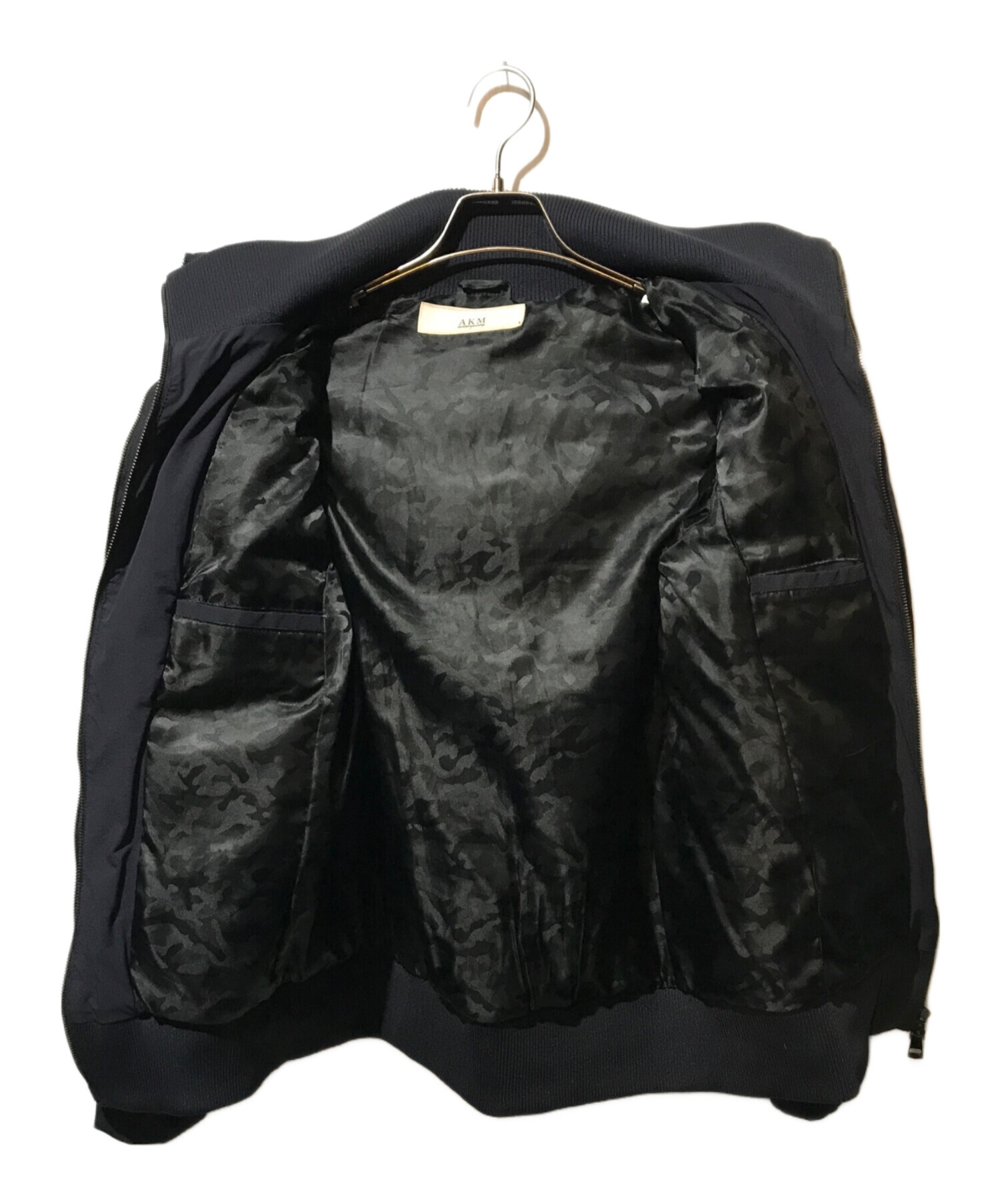 中古・古着通販】AKM (エーケーエム) スタンドネックレイヤードダウン