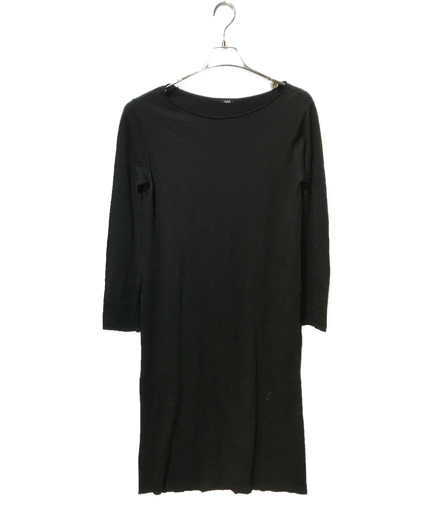 中古・古着通販】YLEVE (イレーヴ) ワンピース ブラック サイズ:Free 