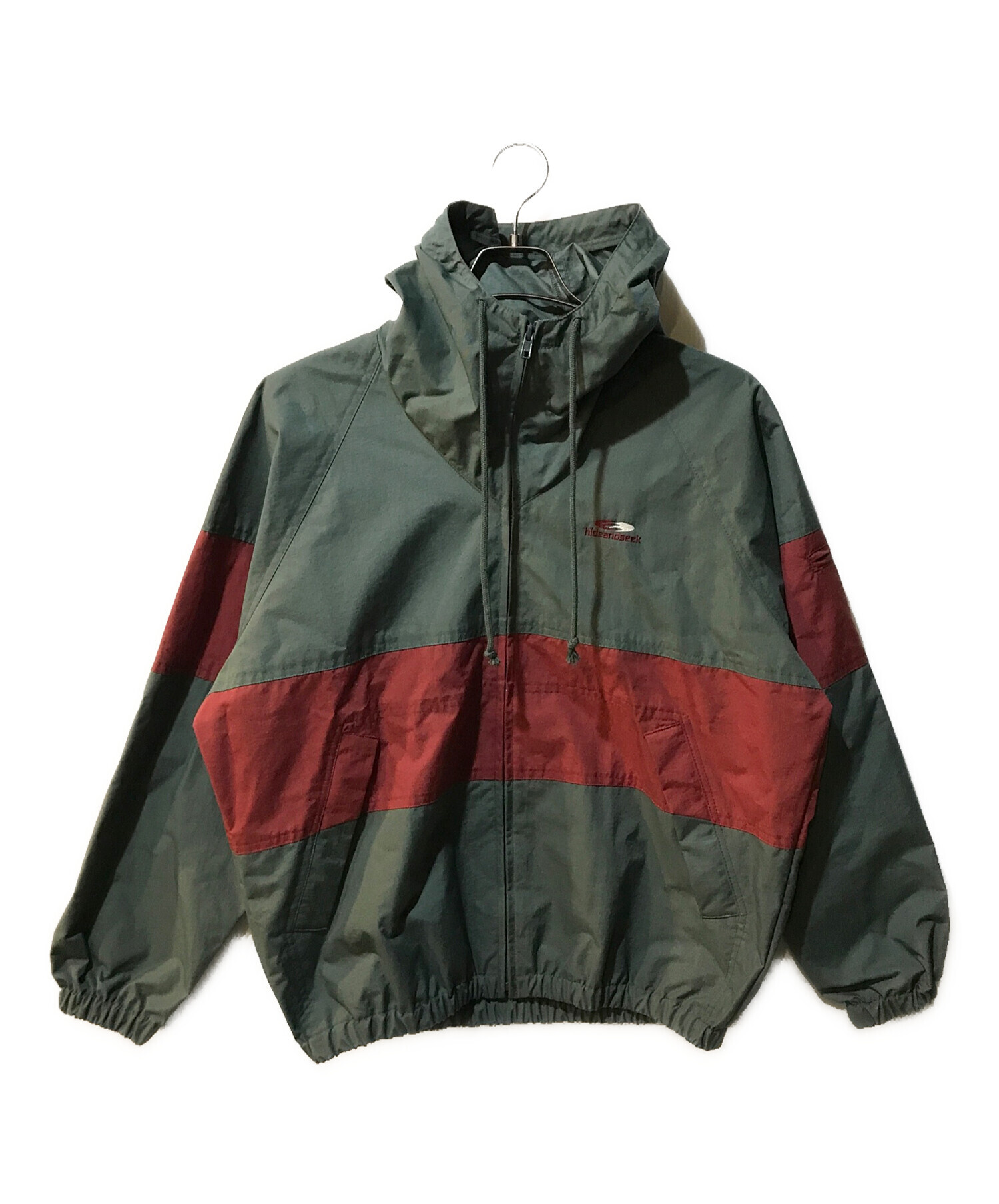 HIDE AND SEEK NYLON ZIP JACKET ナイロンジャケット HideandSeek