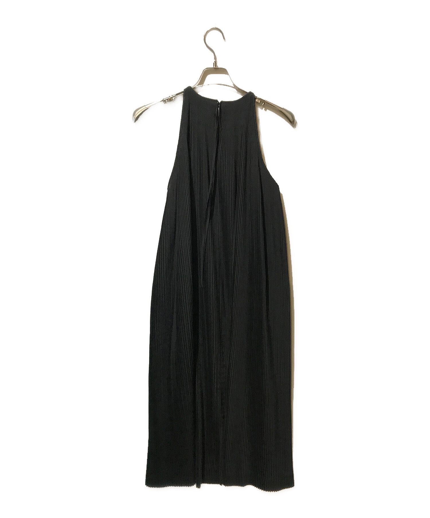 HYKE ワンピース　プリーツ　1 ブラック HYKE ハイク プリーツワンピース サイズ1 中古・古着通販】HYKE