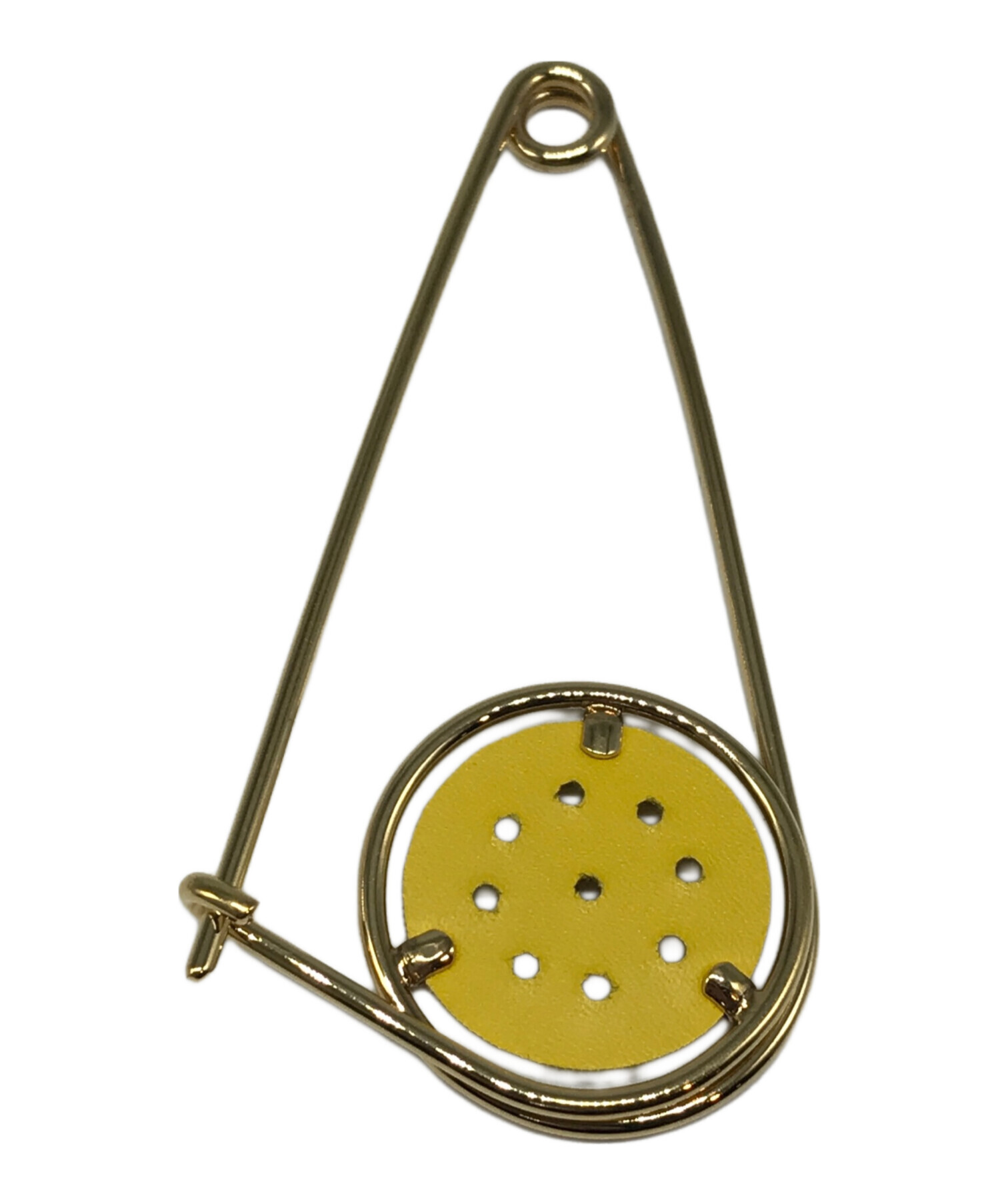 中古・古着通販】LOEWE (ロエベ) メカノピン イエロー｜ブランド・古着