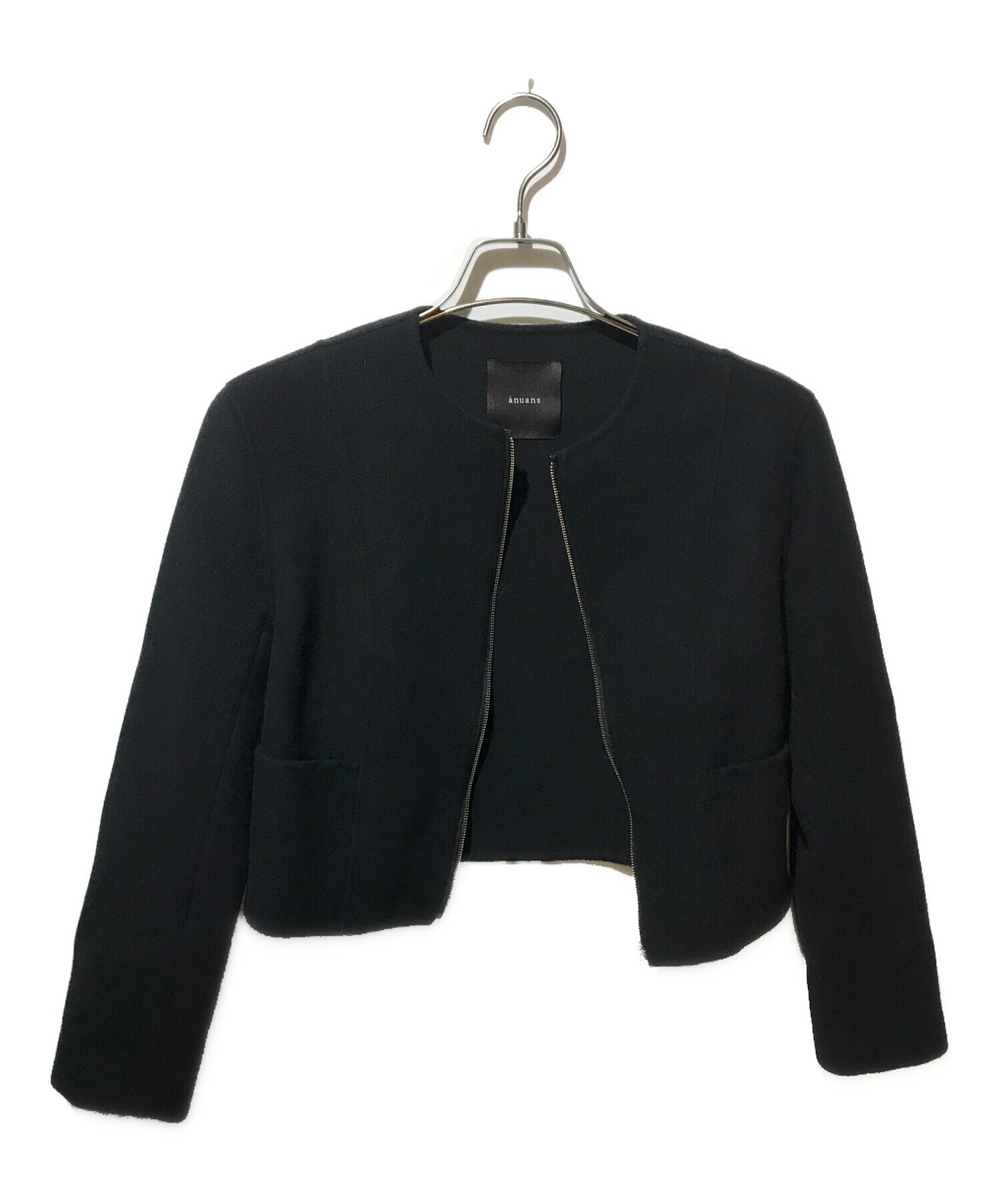 中古・古着通販】anuans (アニュアンス) ウールダブルクロスリバー