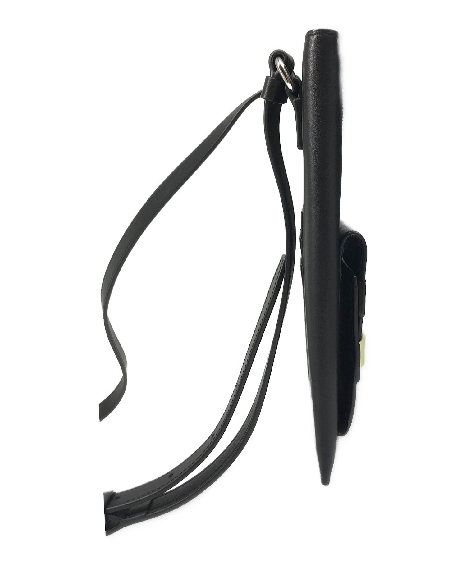 中古・古着通販】LACOSTE (ラコステ) レザースマホショルダーポーチ