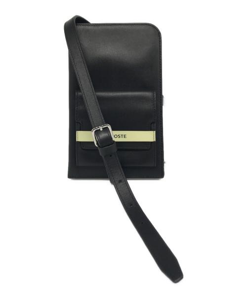 中古・古着通販】LACOSTE (ラコステ) レザースマホショルダーポーチ 