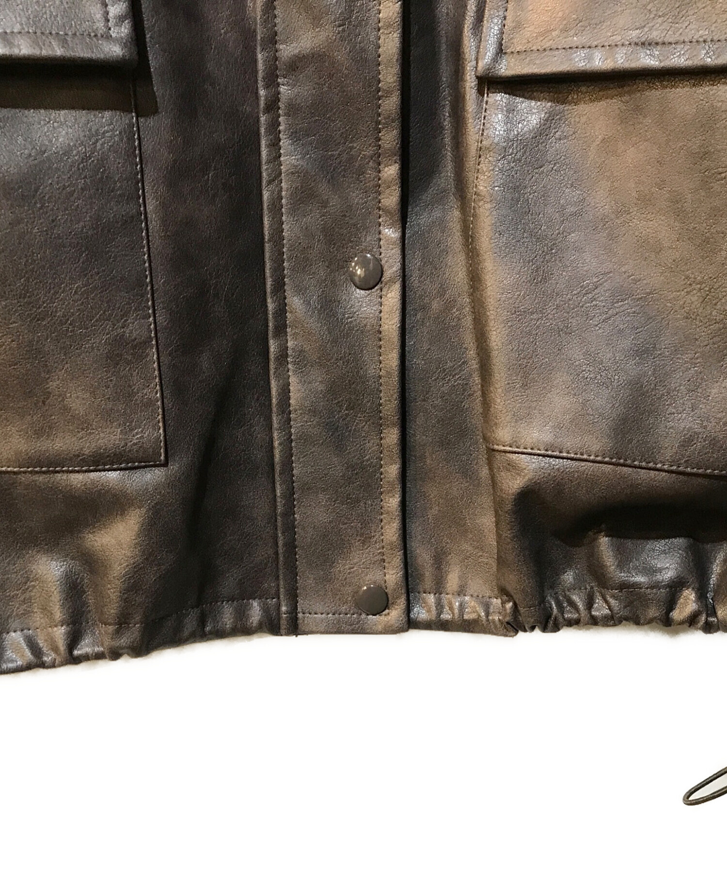 中古・古着通販】FRAY ID (フレイ アイディー) 2wayフライトジャケット