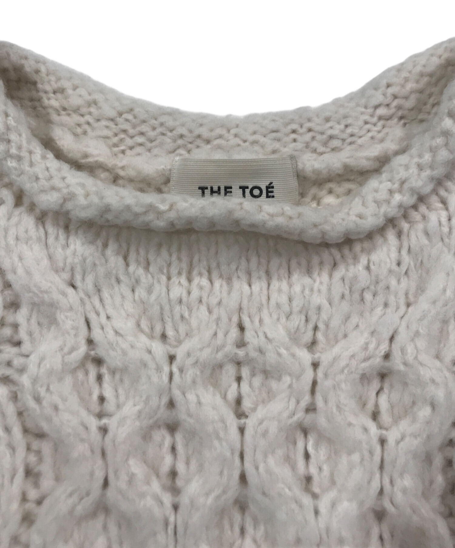 中古・古着通販】THE TOE (ザ・トゥー) NIMES HANDMADE CABLE KNIT