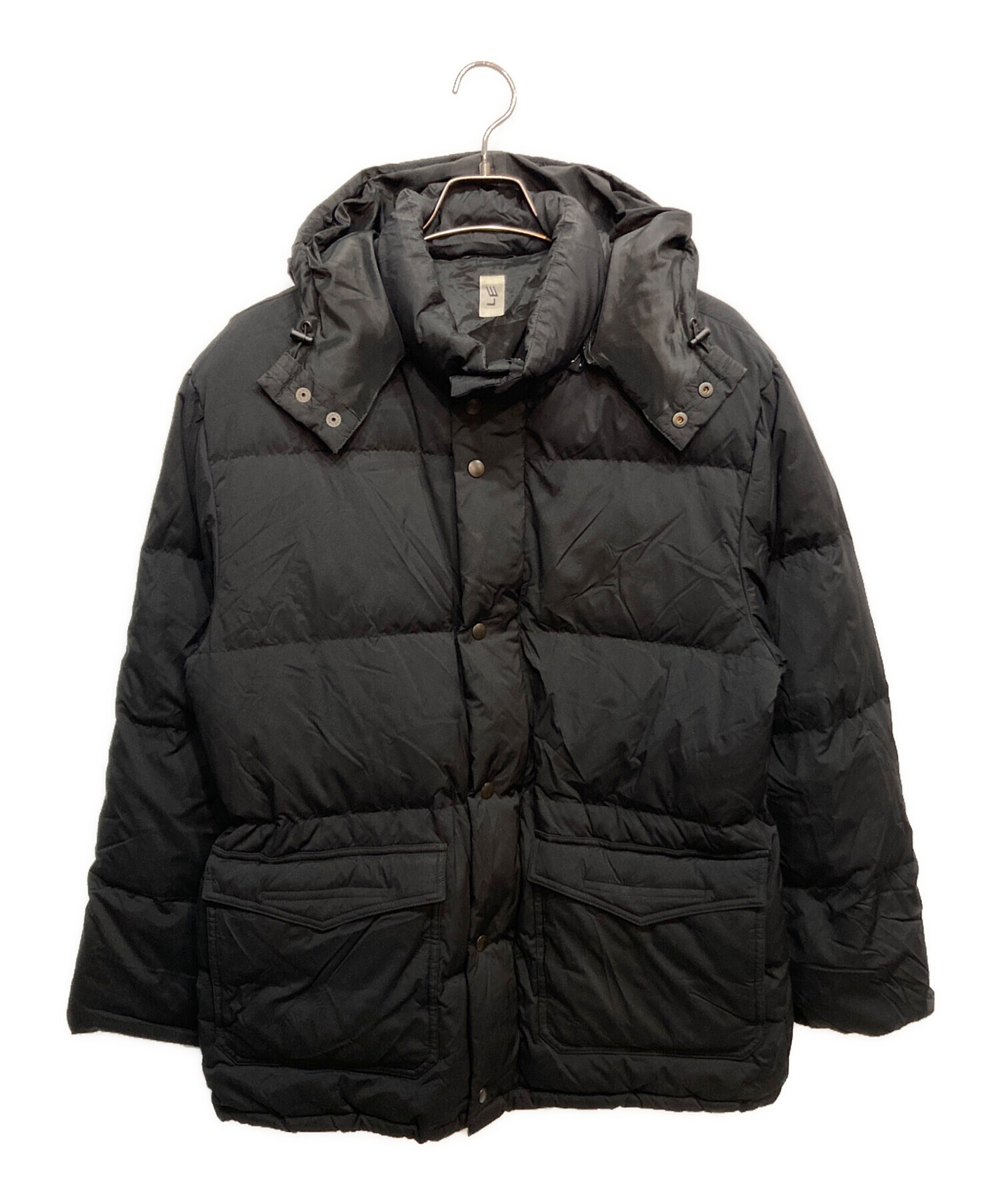中古・古着通販】LE (エルイー) ダウン ジャケット ブラック サイズ:2