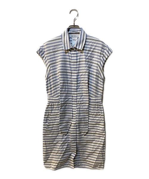 中古・古着通販】MaxMara (マックスマーラ) ボーダー シャツ