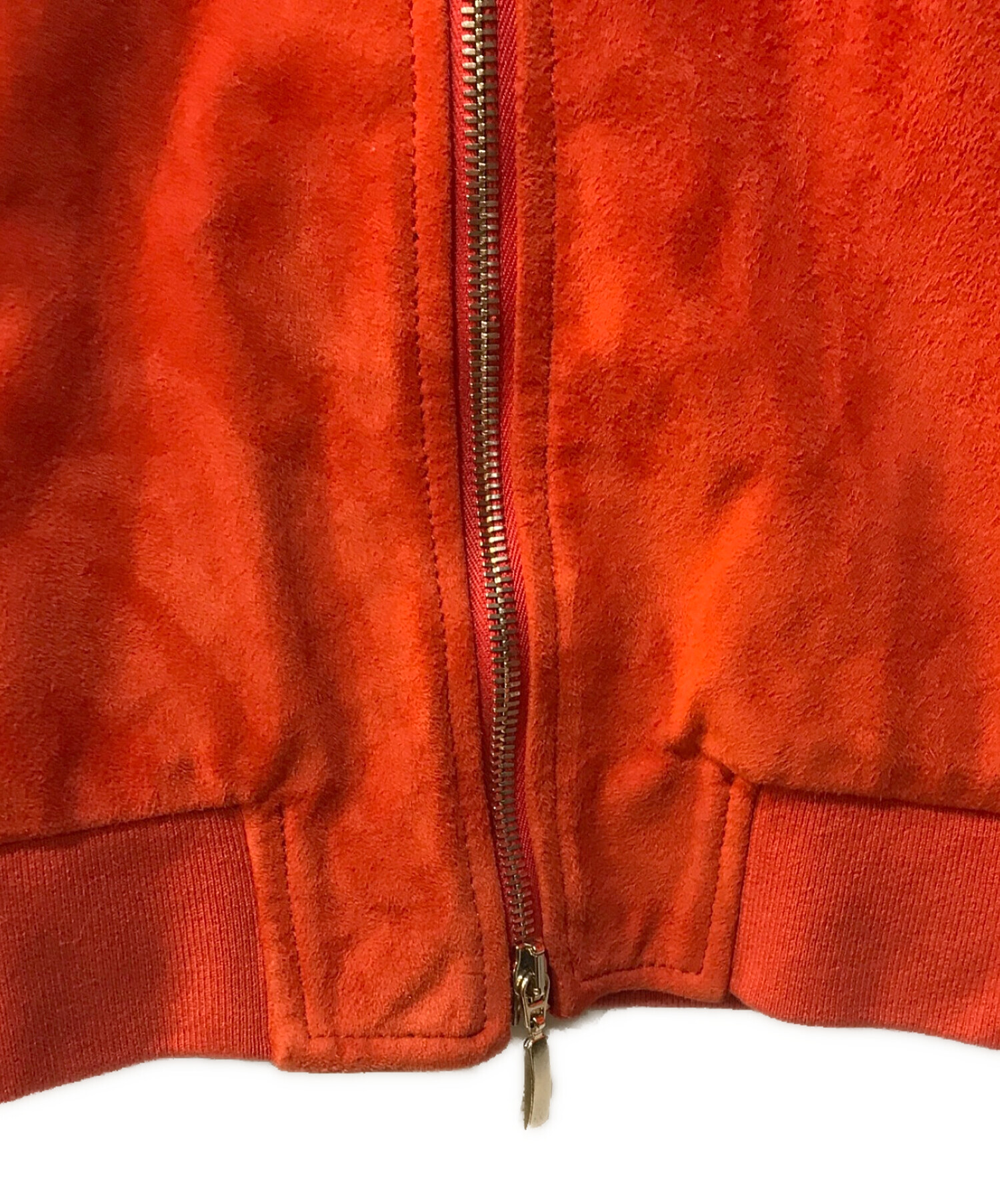 中古・古着通販】SILENCE (サイレンス) ゴートスエードフードブルゾン