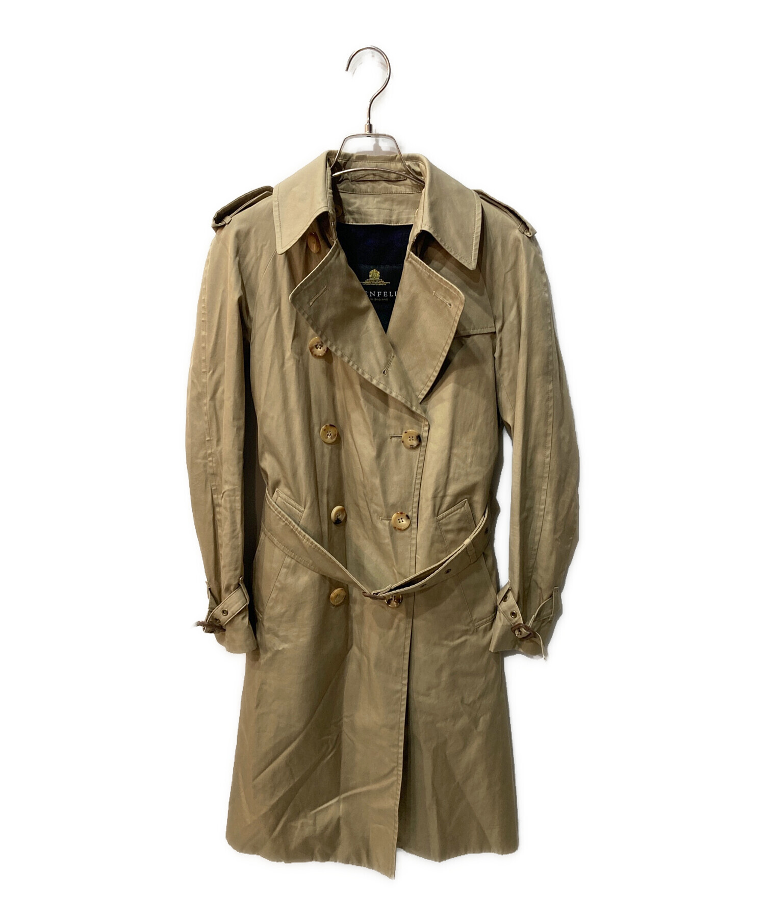 中古・古着通販】GRENFELL (グレンフェル) トレンチコート ベージュ