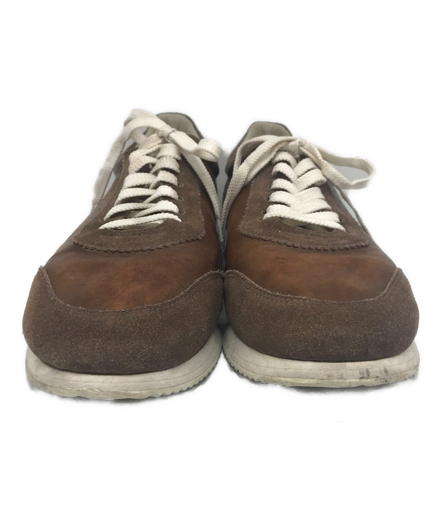 中古・古着通販】BRUNELLO CUCINELLI (ブルネロクチネリ) レザー切替 