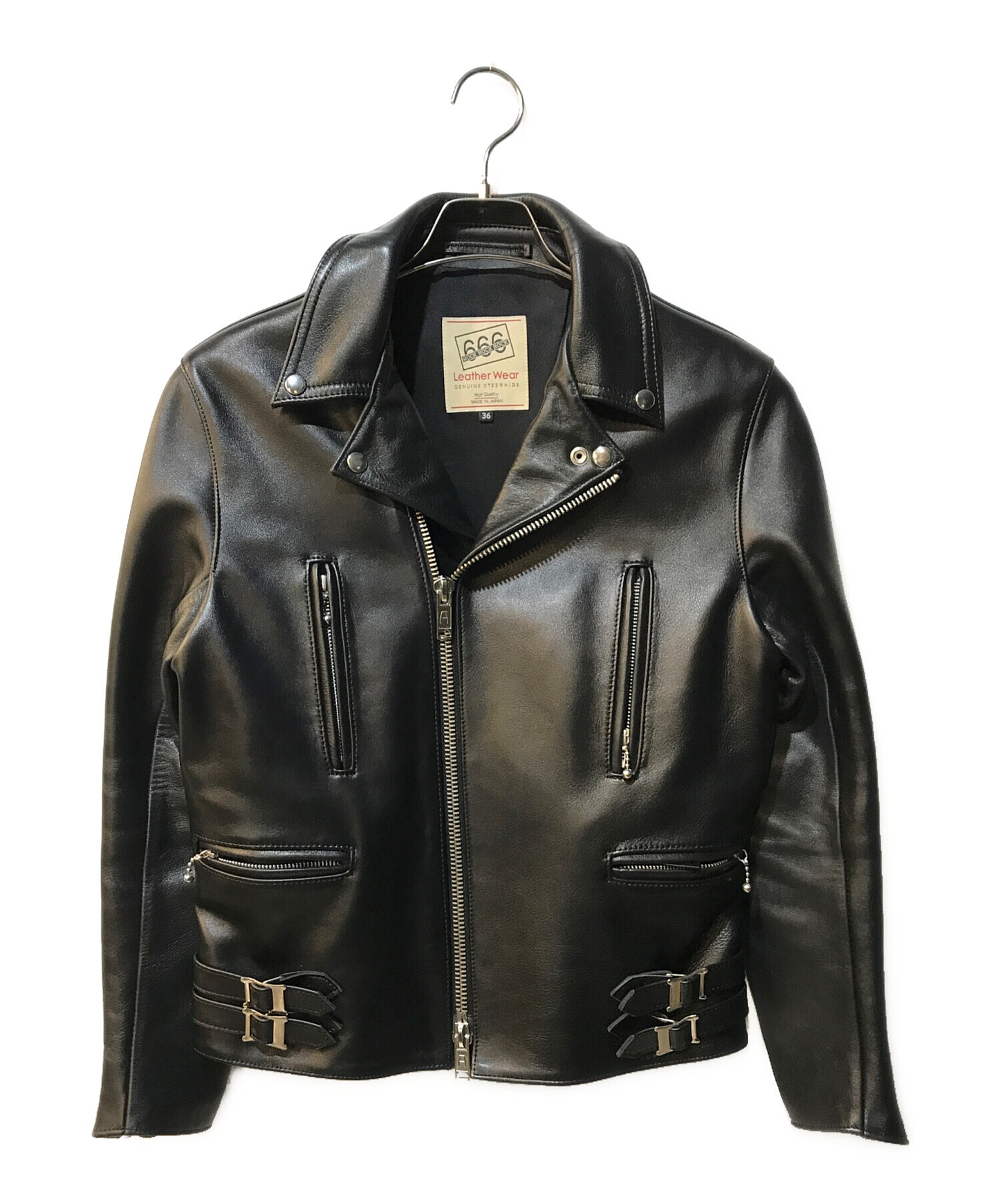 【もりこー】666 ダブルライダース　LJM-1TFL サイズ34 666 ダブルライダース LJM-1L 34サイズ ロングタイプ英国製 もりこー