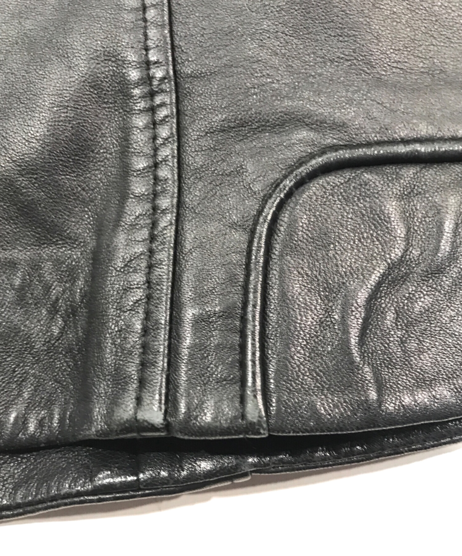 中古・古着通販】DOMA (ドマ) HOODIEダブルライダースジャケット