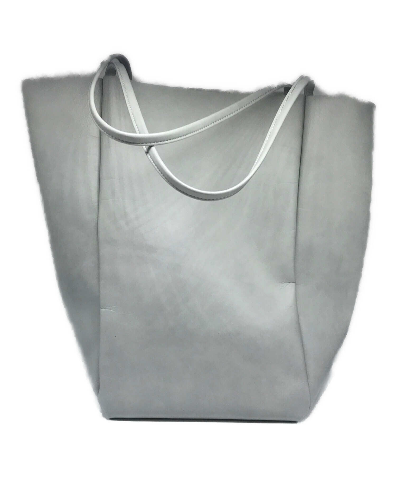 中古・古着通販】SCUE (スキュー) ONG STRAP LARGE TOTE バッグ グレー