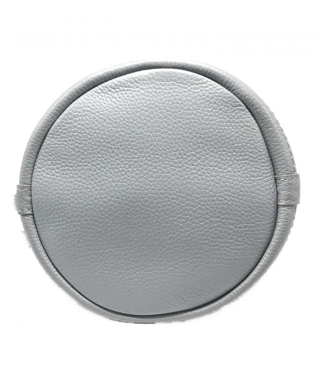 MARC JACOBS グレー バケットバッグ 中古・古着通販】MARC JACOBS (マークジェイコブス) ザ レザー