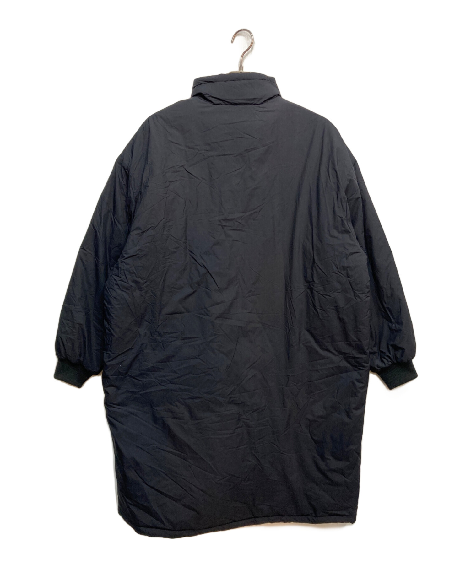 中古・古着通販】CITEN (シテン) パデッドロングコート ブラック 